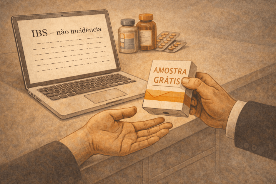 IBS: amostras grátis não terão incidência